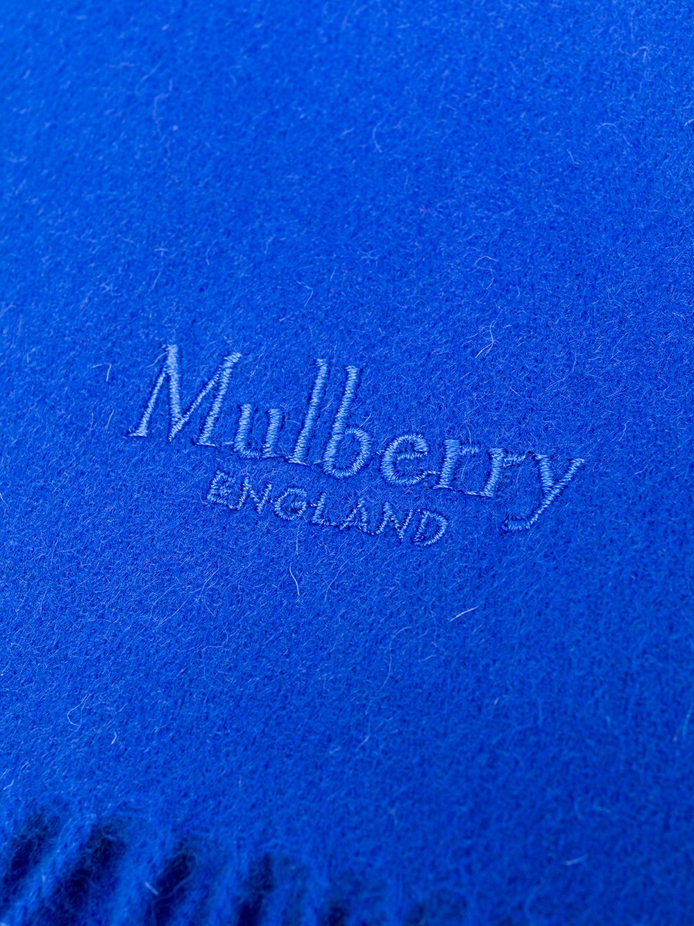 фото Mulberry шарф с вышитым логотипом