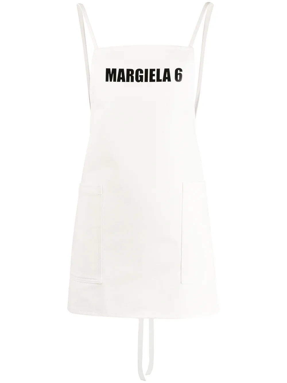 фото Mm6 maison margiela фартук с логотипом