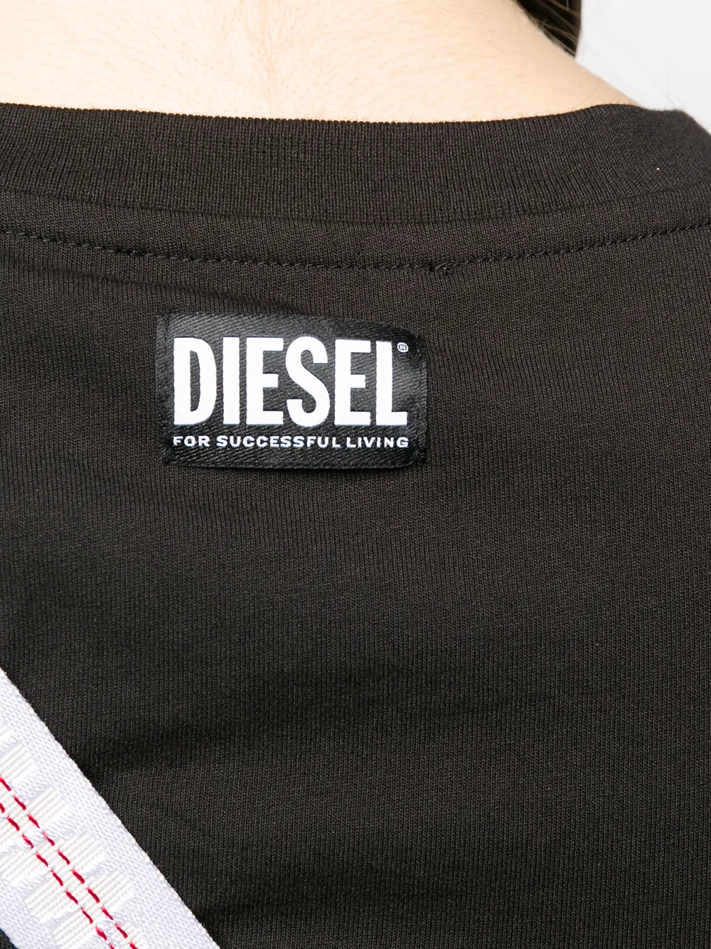 фото Diesel платье миди с жатым эффектом