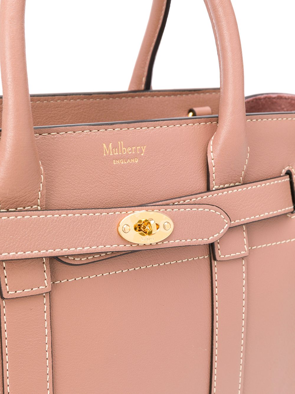 фото Mulberry сумка-тоут bayswater размера мини