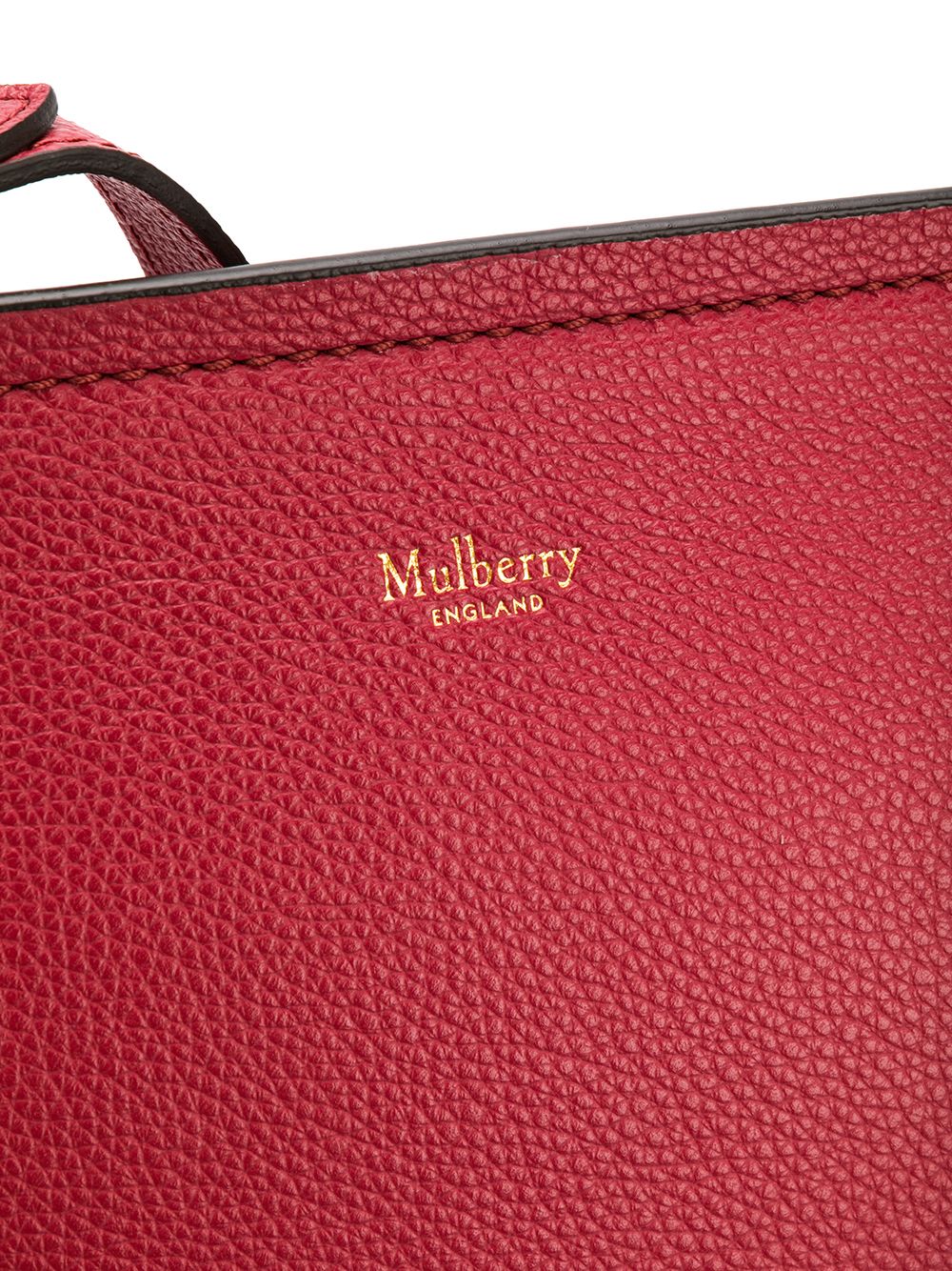 фото Mulberry маленькая сумка-сэтчел amberley с зернистым эффектом