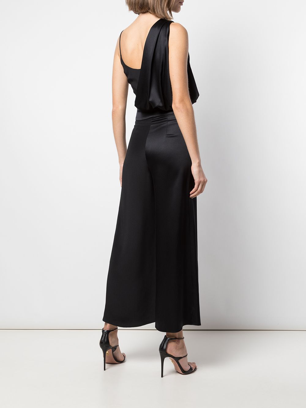 фото Cushnie комбинезон широкого кроя с поясом