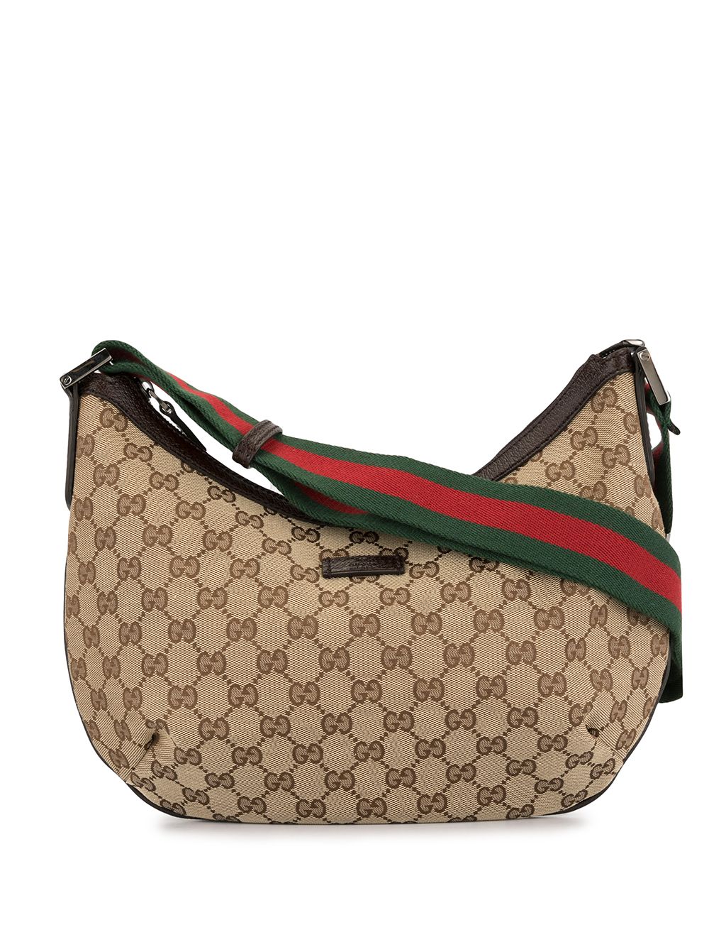 фото Gucci pre-owned сумка на плечо shelly line с логотипом gg