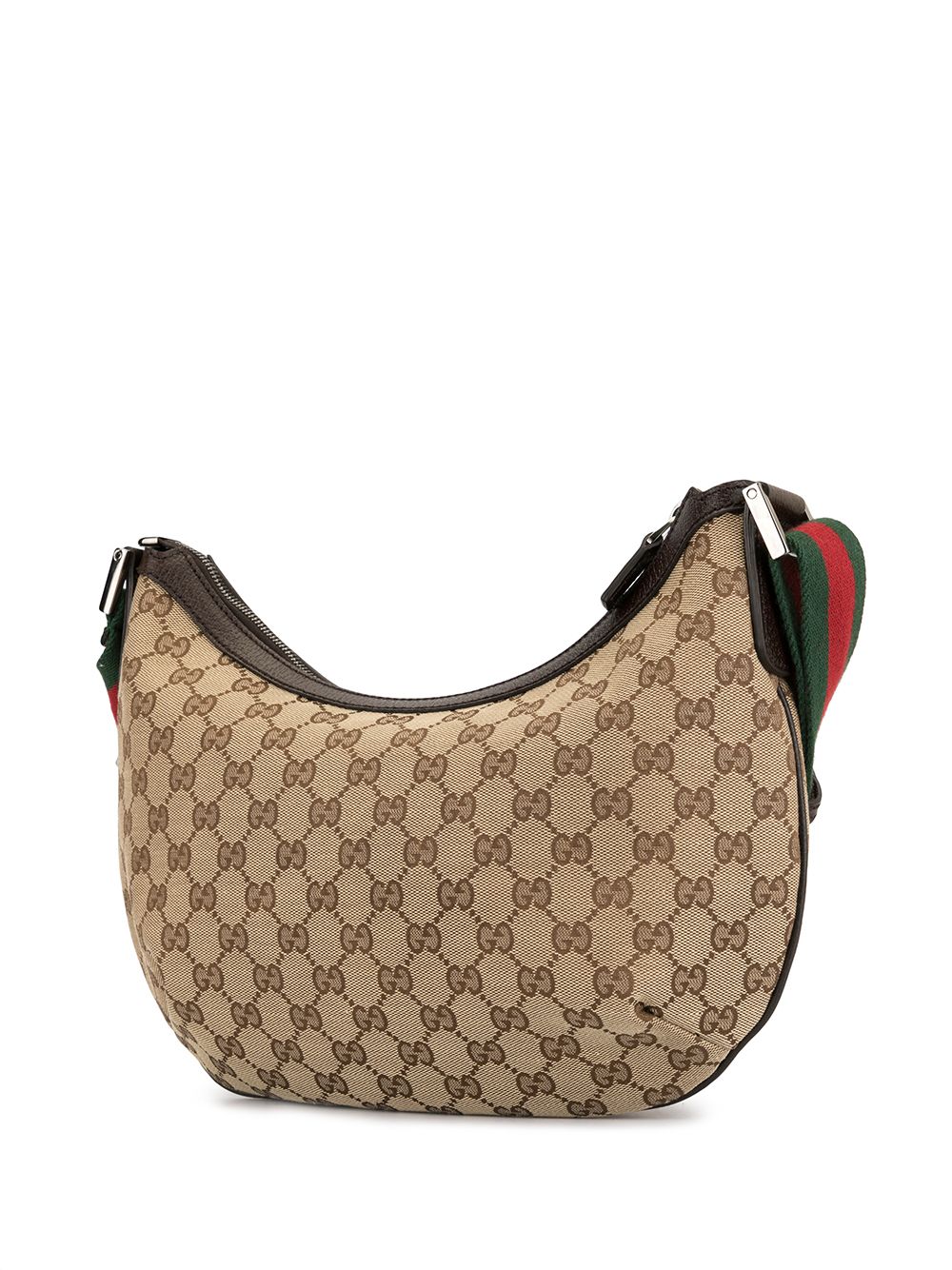 фото Gucci pre-owned сумка на плечо shelly line с логотипом gg