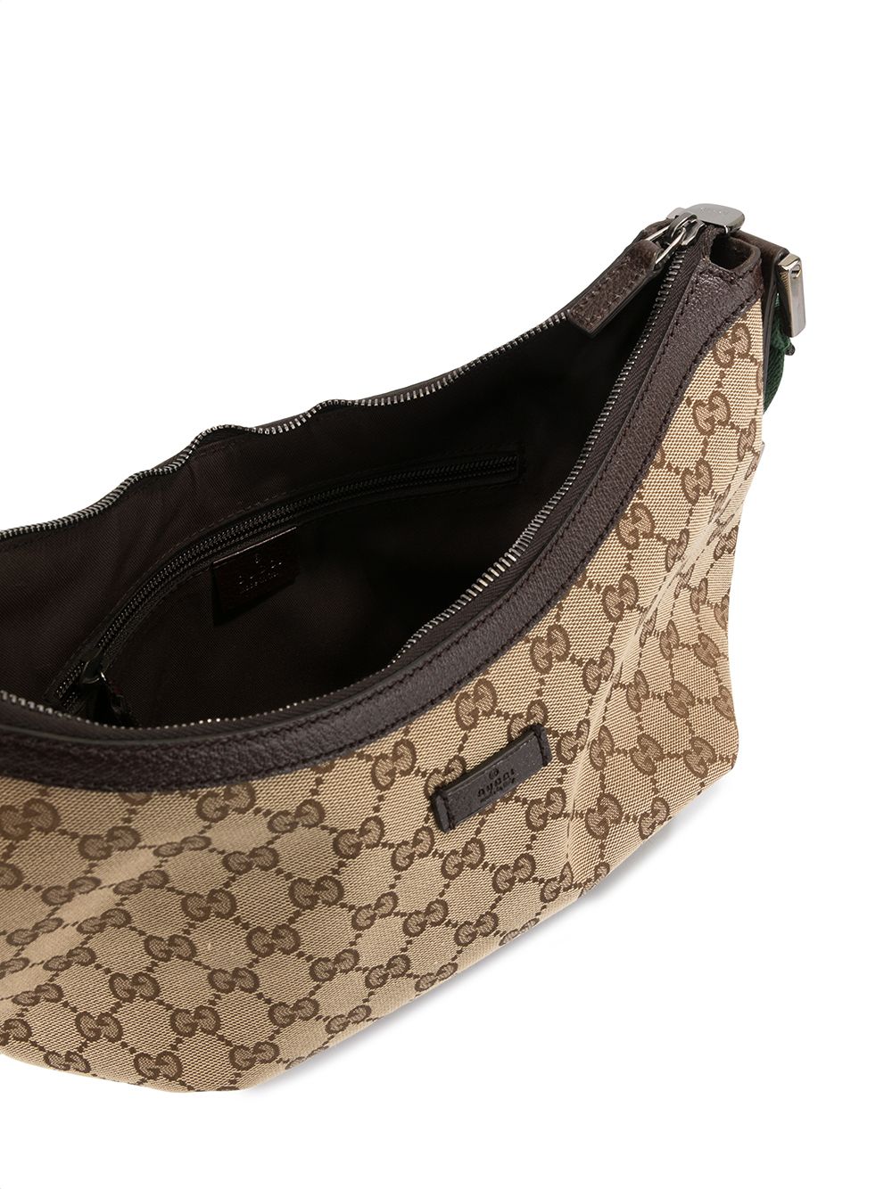 фото Gucci pre-owned сумка на плечо shelly line с логотипом gg