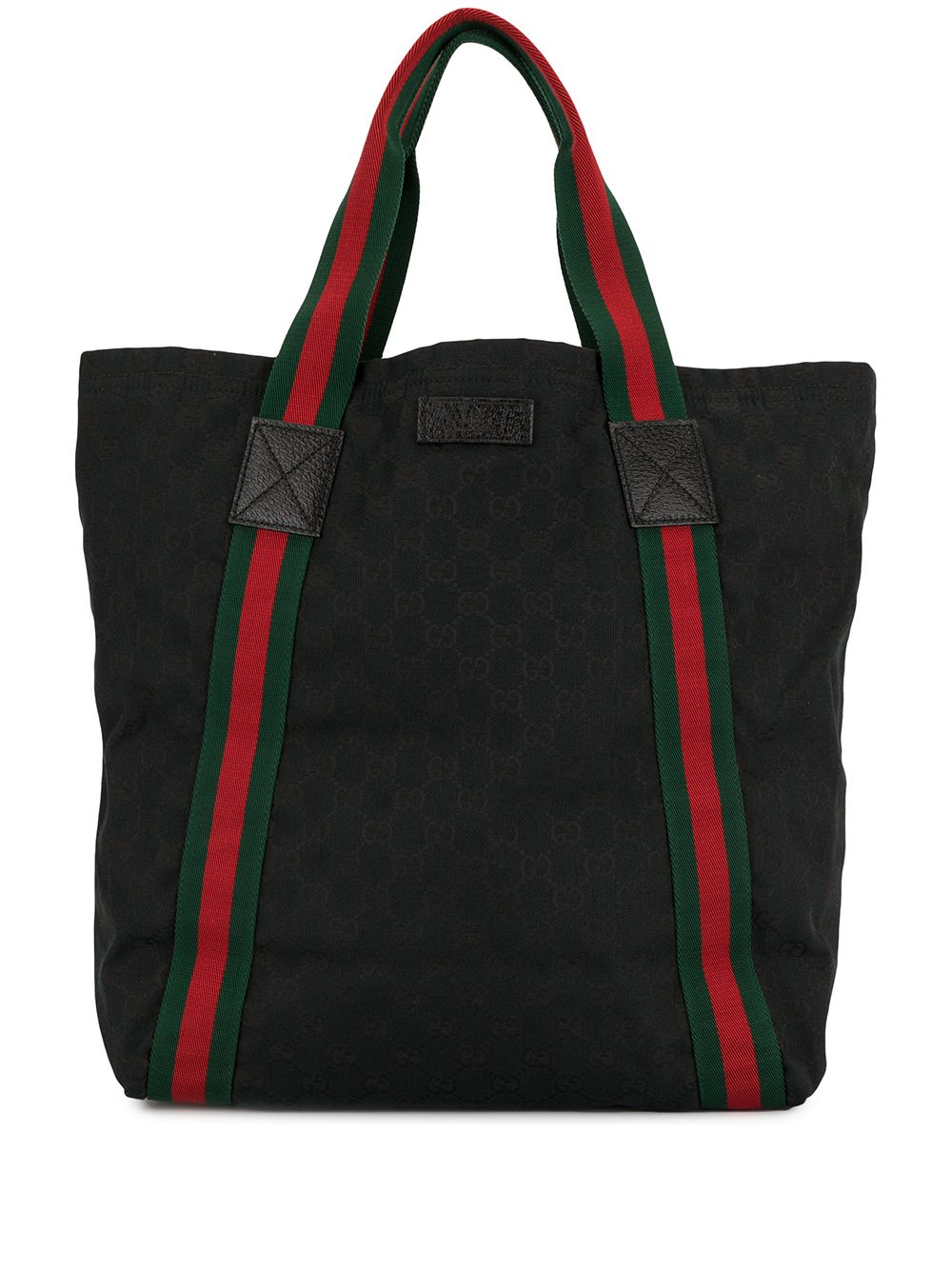 фото Gucci pre-owned сумка-тоут shelly line с логотипом gg