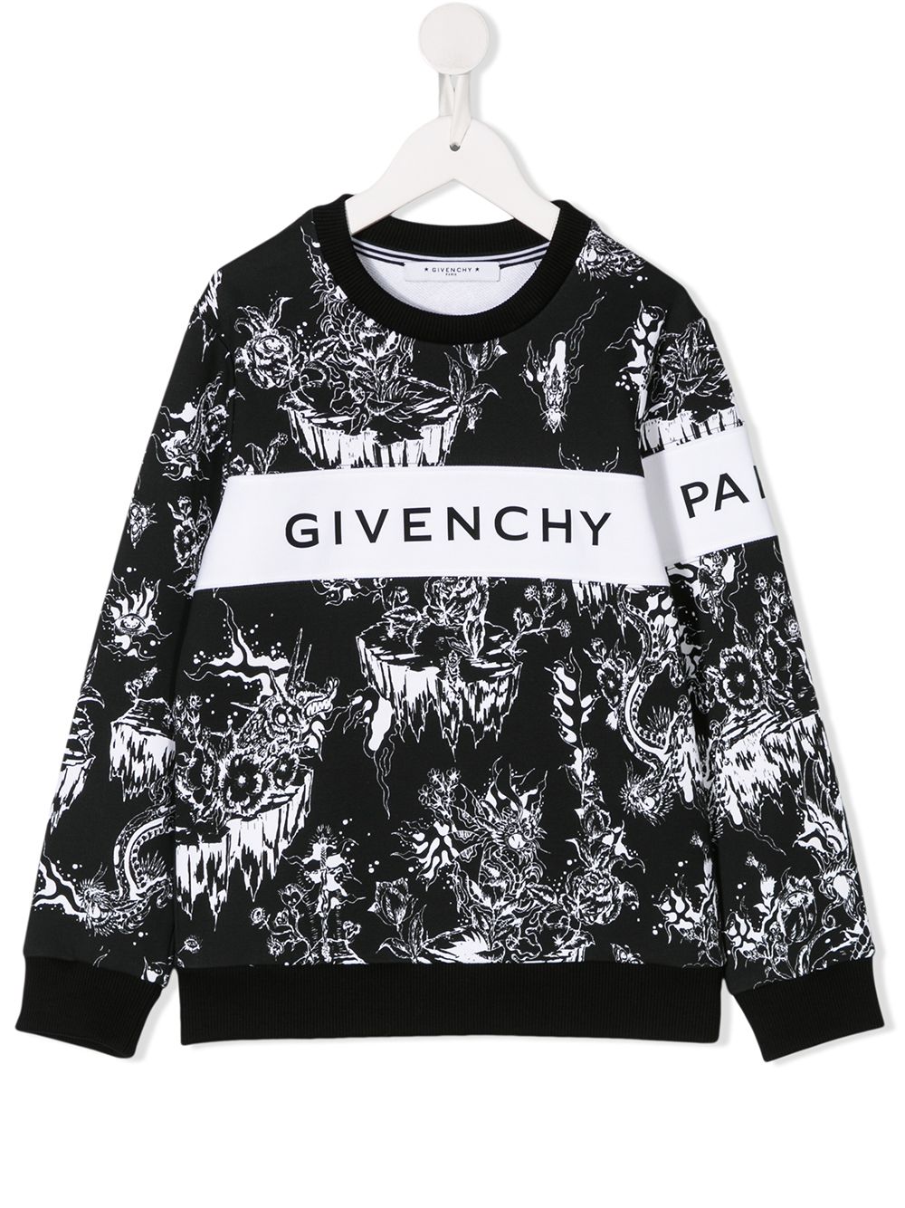 фото Givenchy kids толстовка с логотипом