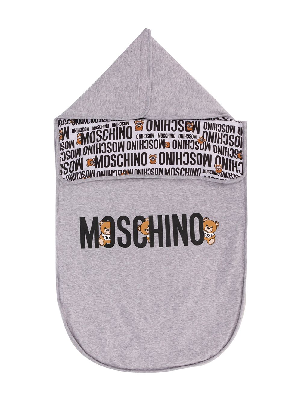 фото Moschino kids спальный мешок teddy bear с логотипом