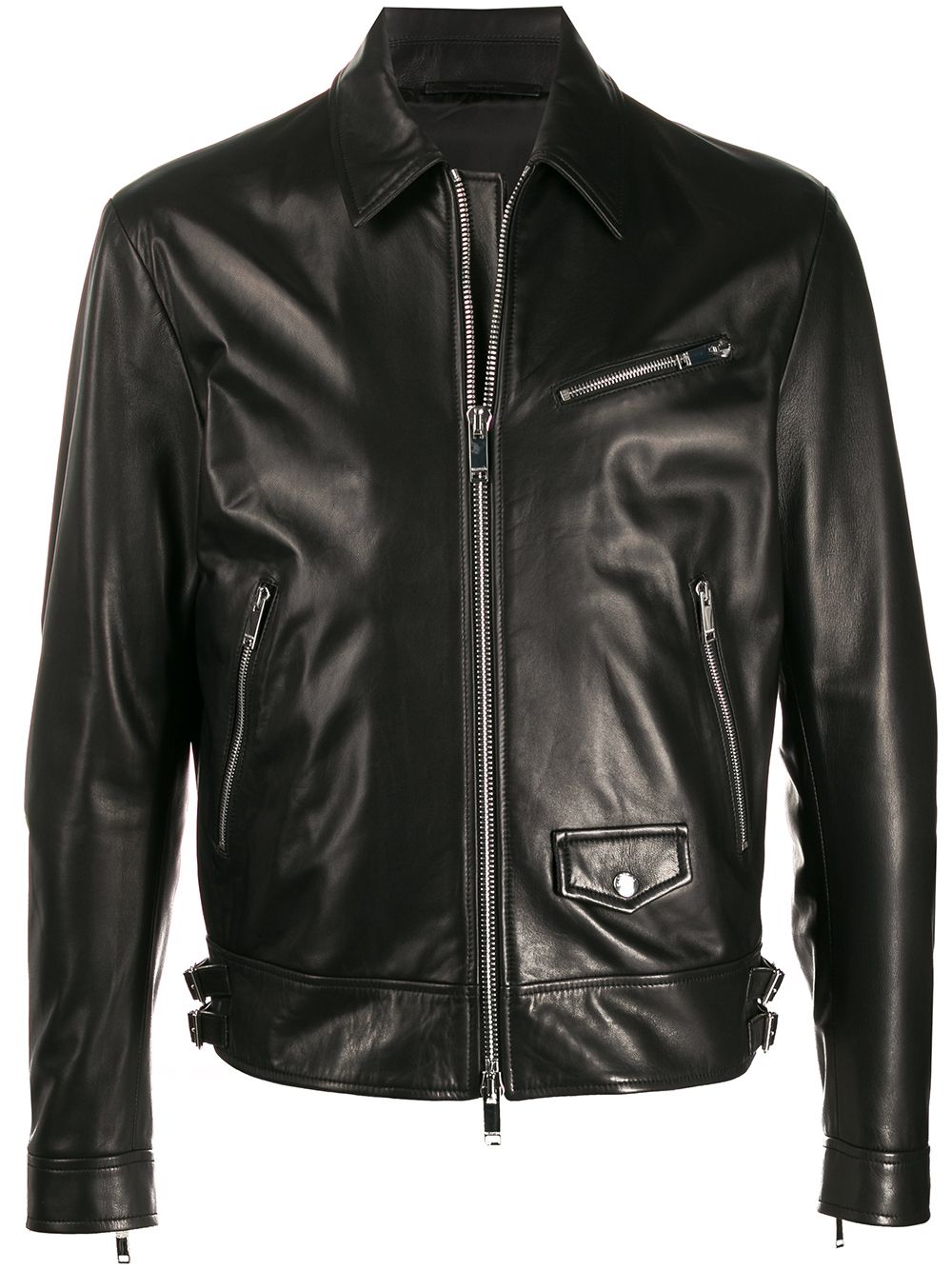 фото Valentino укороченная байкерская куртка с логотипом vltn