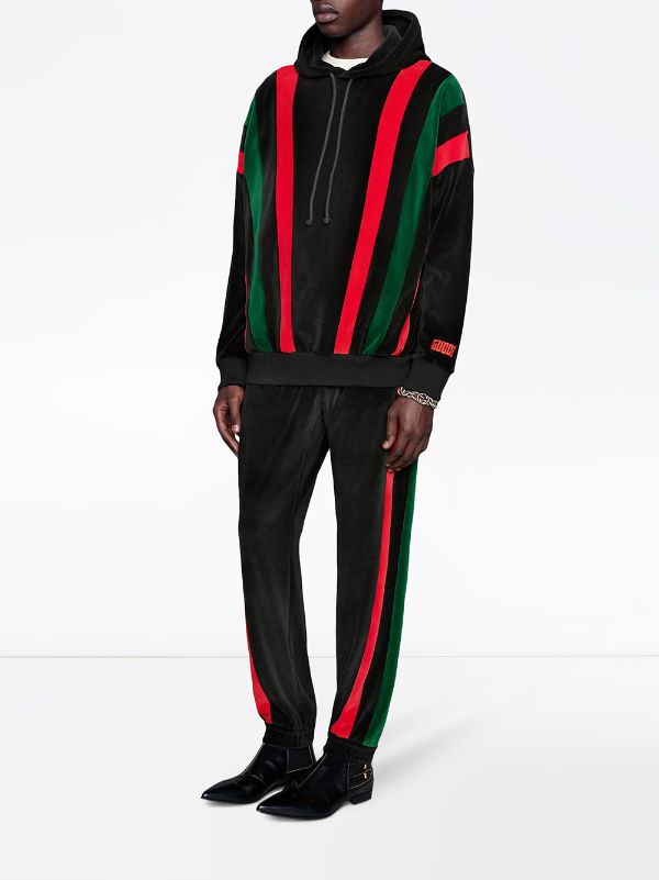 gucci stripe hoodie