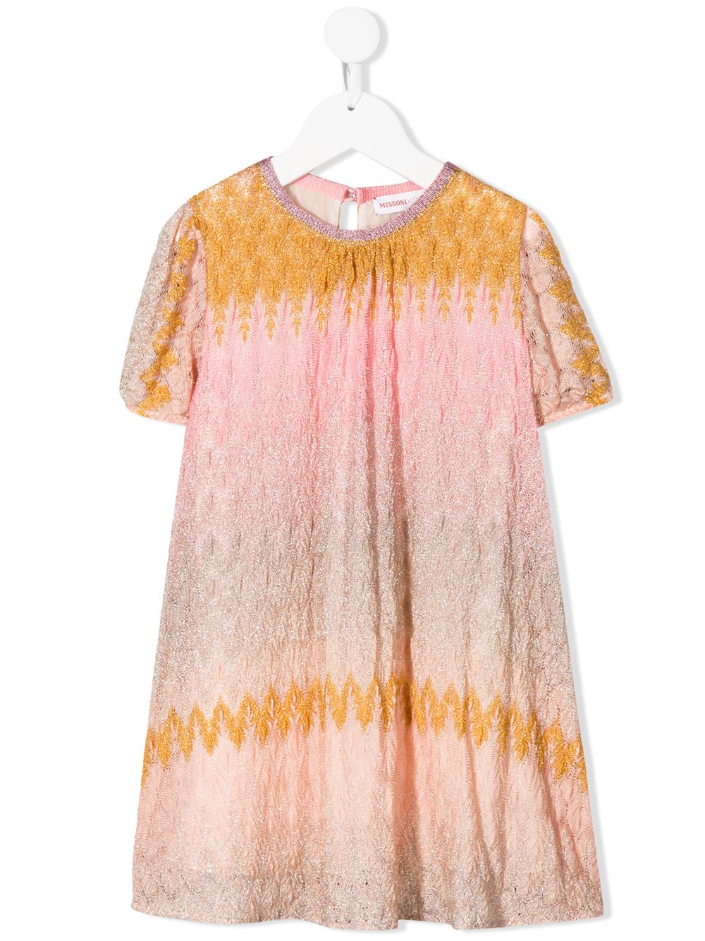 фото Missoni kids платье с градиентным эффектом