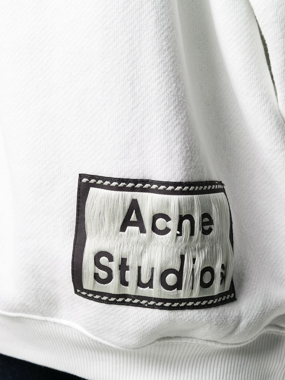 фото Acne studios худи оверсайз с логотипом