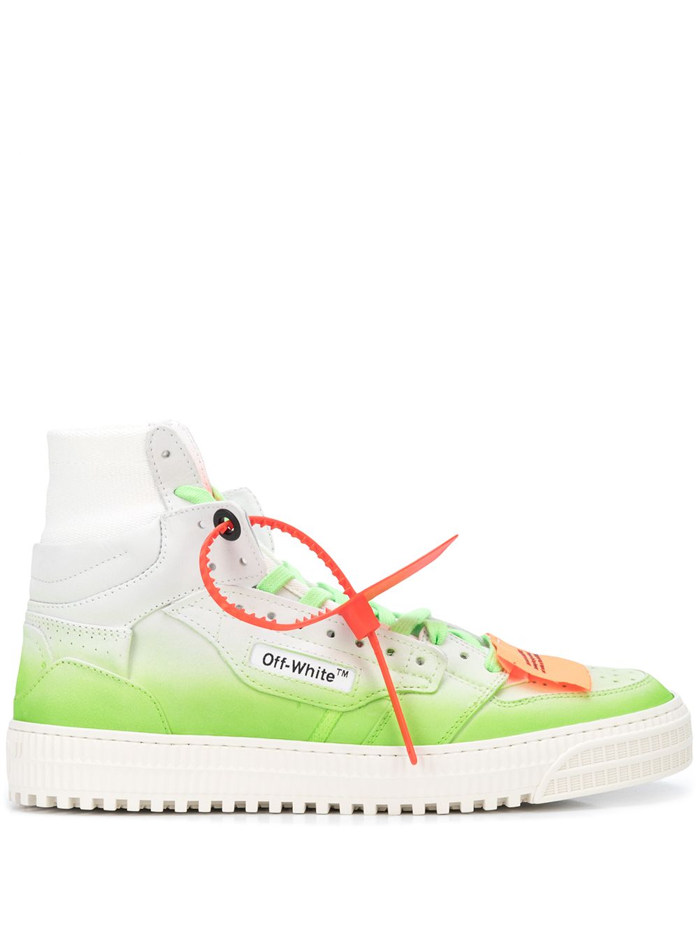 фото Off-white высокие кроссовки off-court