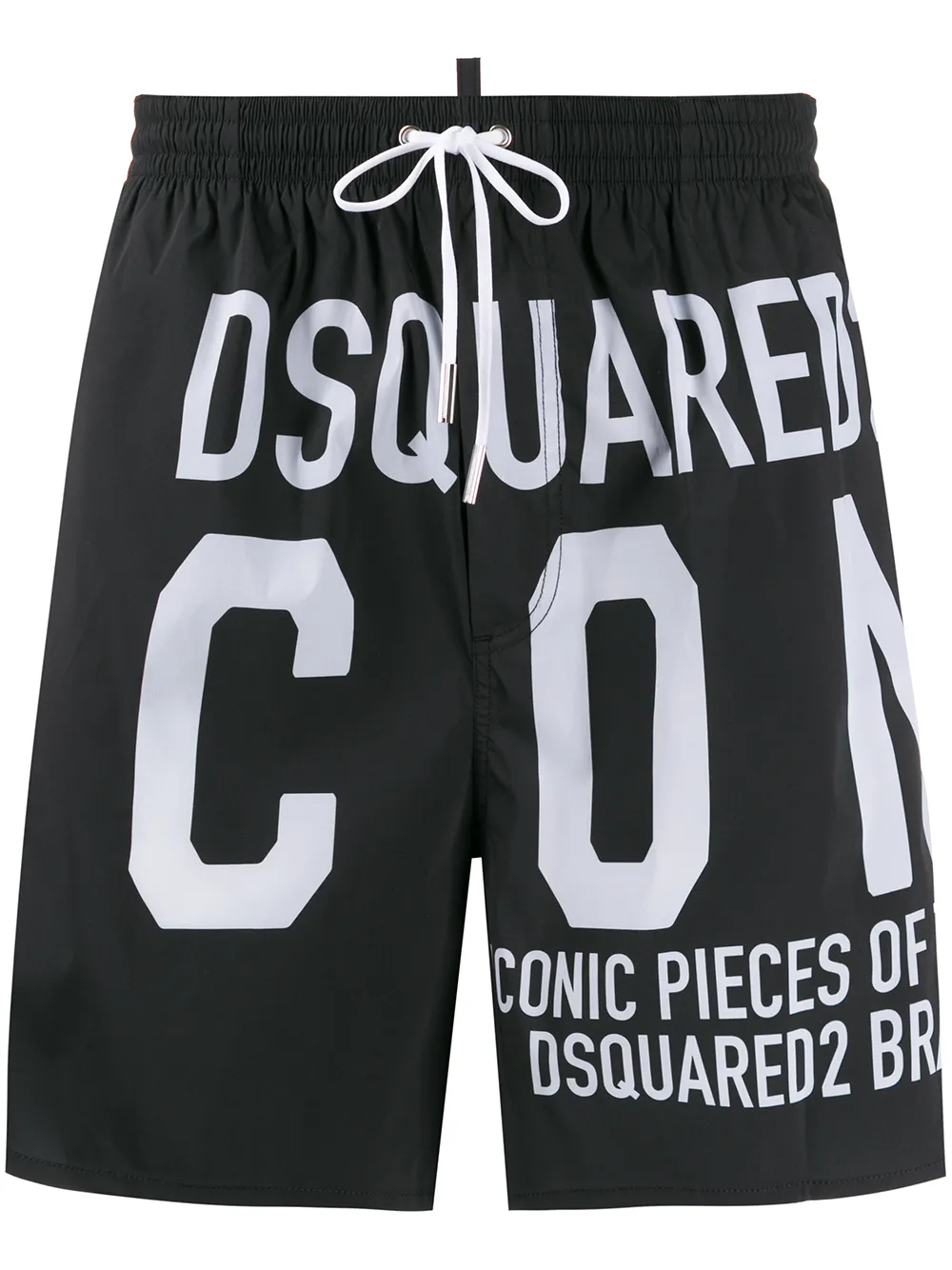 фото Dsquared2 плавки-шорты с принтом icon