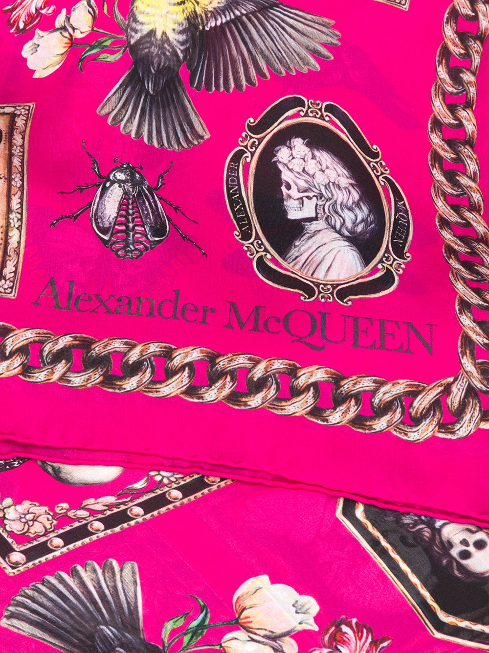 фото Alexander mcqueen шаль curiosities