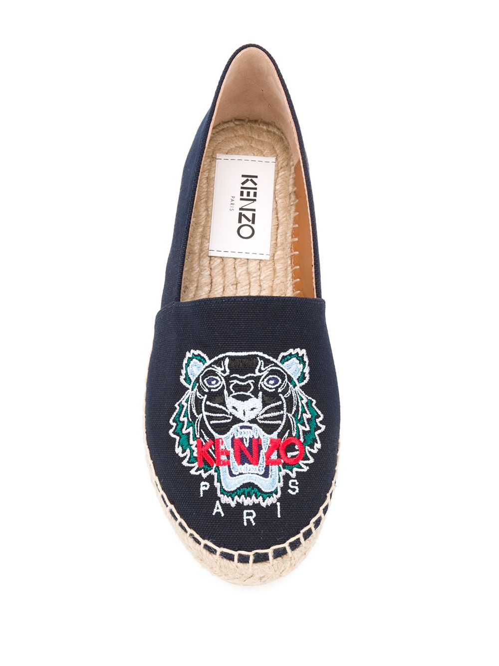 фото Kenzo эспадрильи tiger с вышивкой