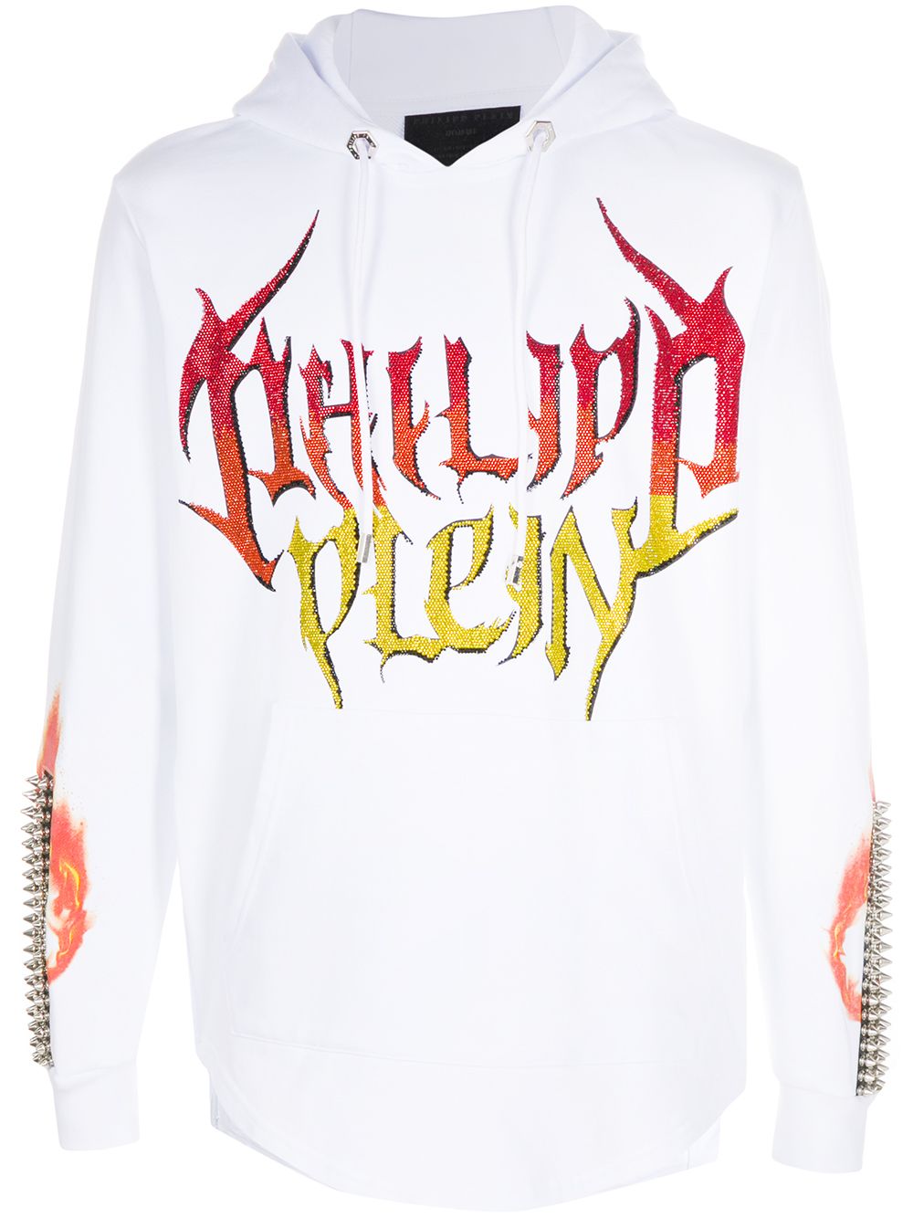 фото Philipp plein худи с логотипом из пайеток