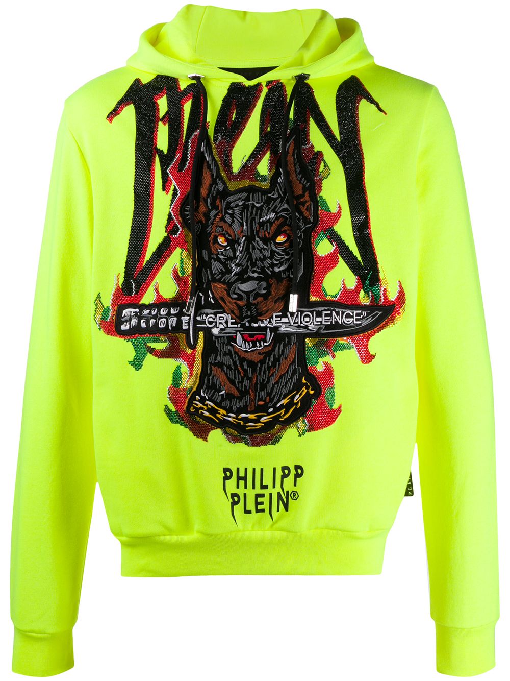 фото Philipp plein худи с вышивкой