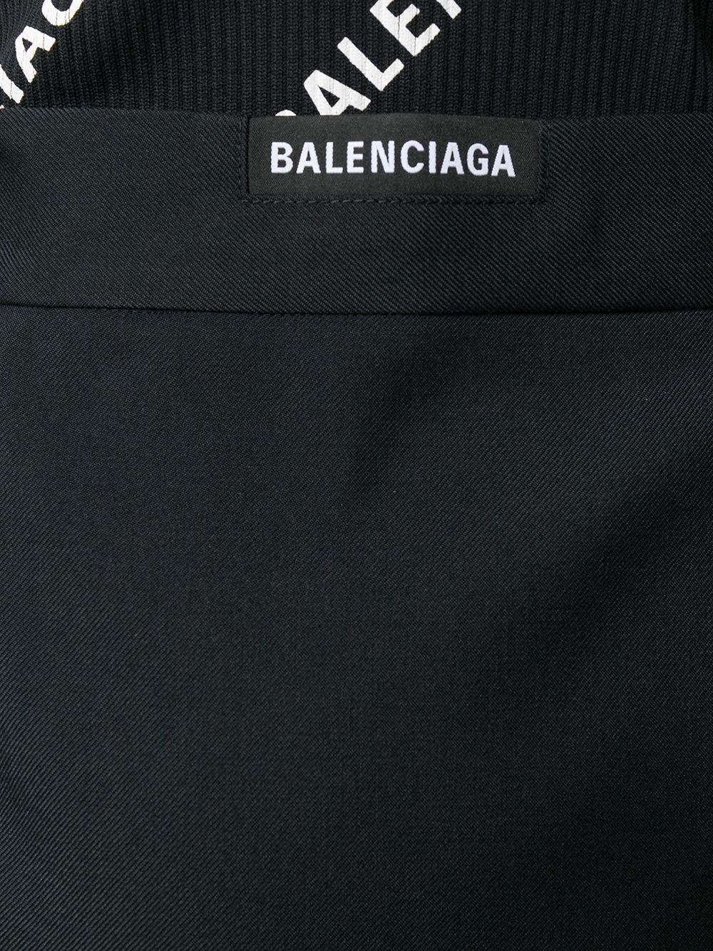 фото Balenciaga облегающая юбка мини