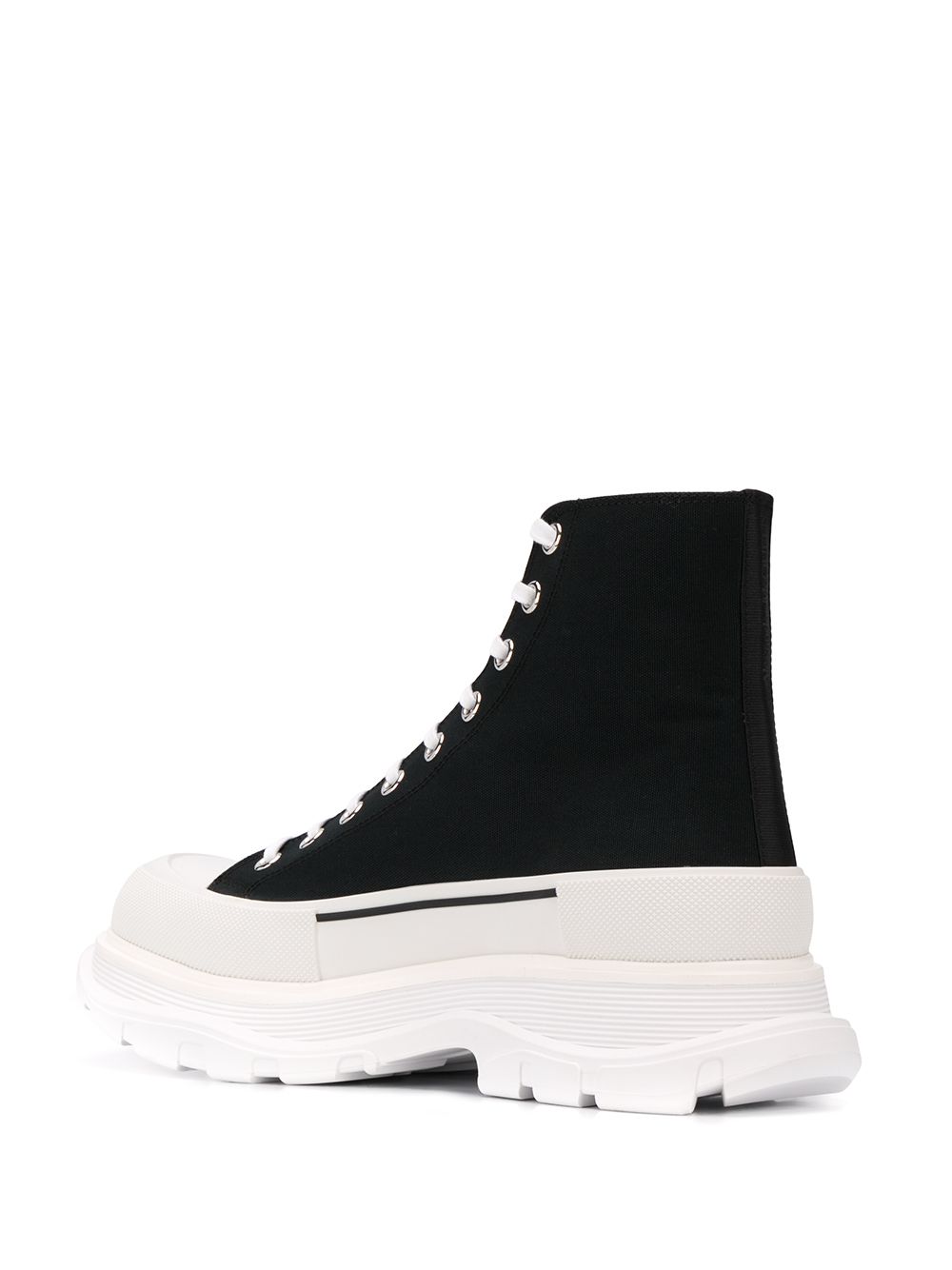 фото Alexander mcqueen высокие кеды tread slick