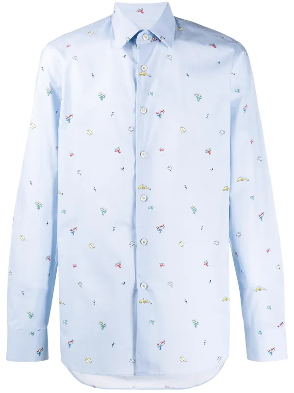 prada comic shirt