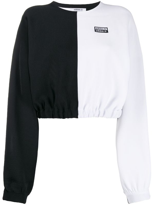 cropped adidas sweater