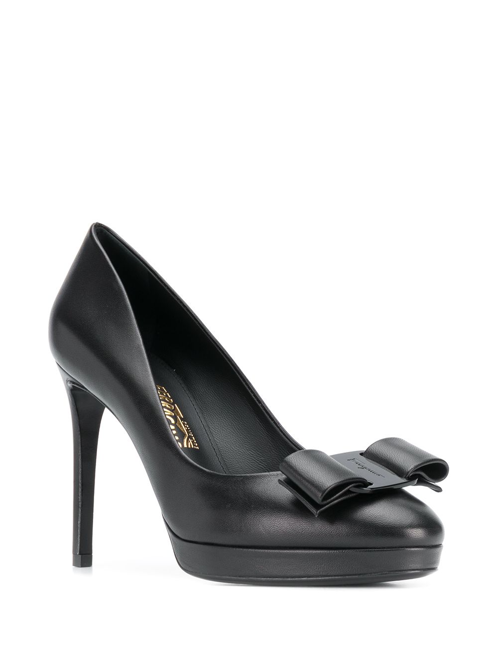 фото Salvatore ferragamo туфли-лодочки vara bow