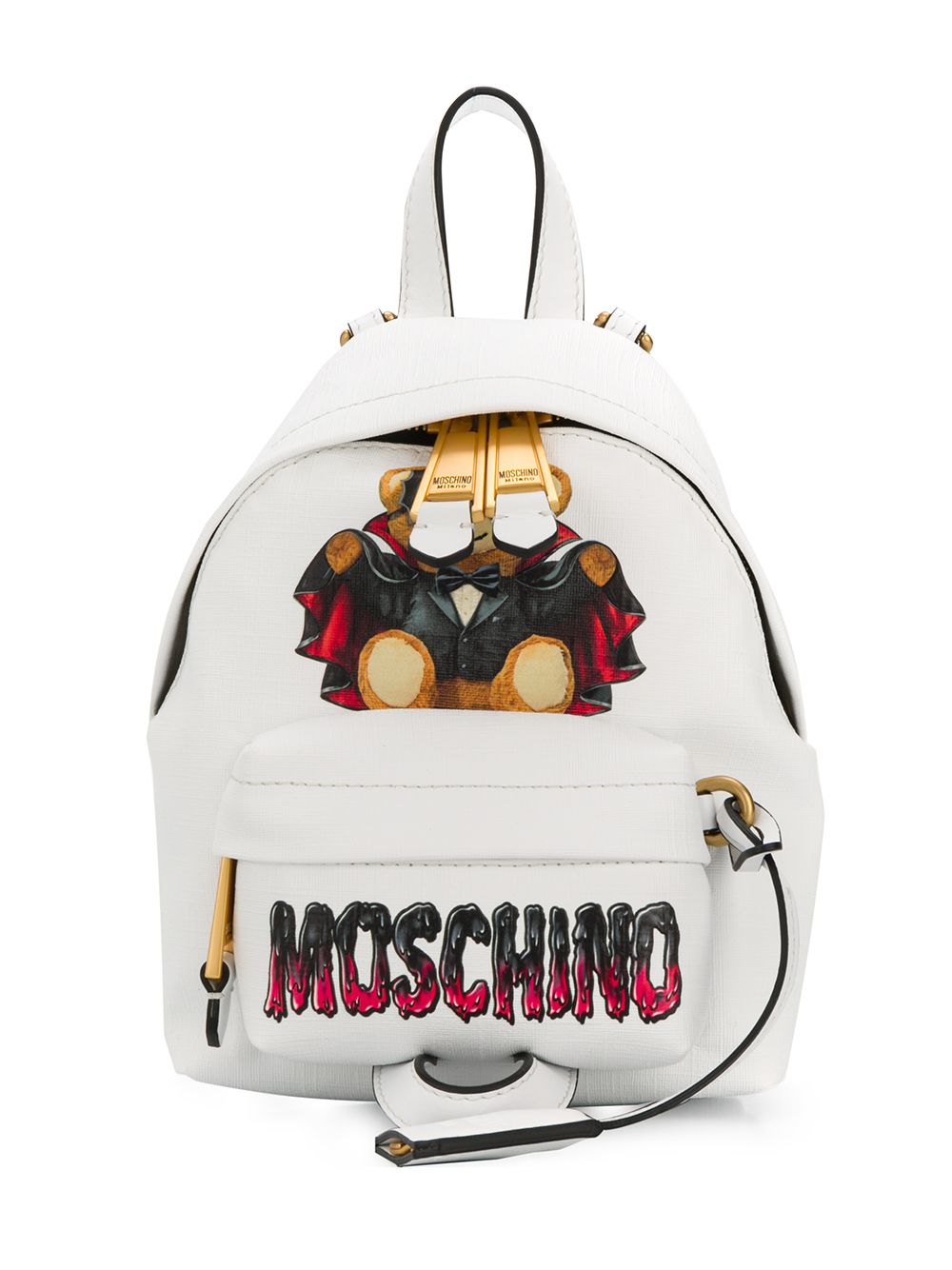 фото Moschino мини-рюкзак bat teddy bear