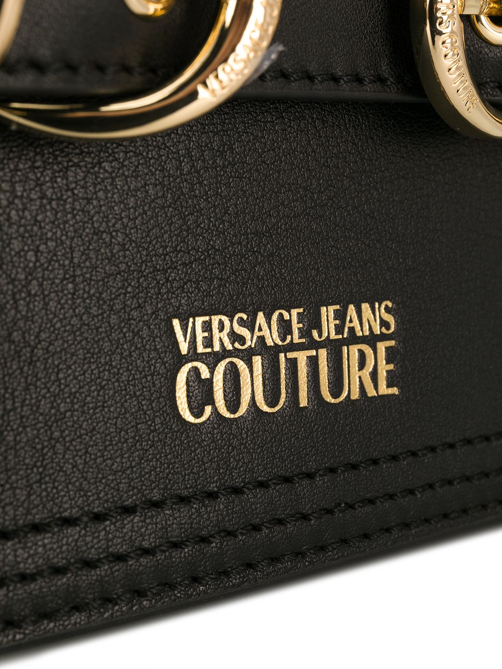 фото Versace jeans couture сумка через плечо с пряжкой