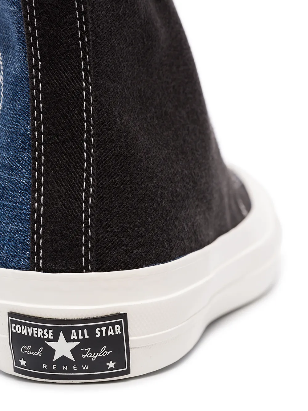 фото Converse высокие джинсовые кеды chuck 70