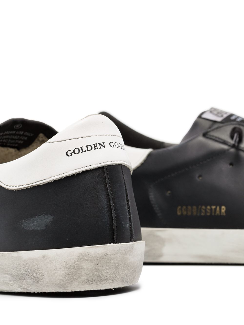 фото Golden goose кеды superstar с эффектом потертости