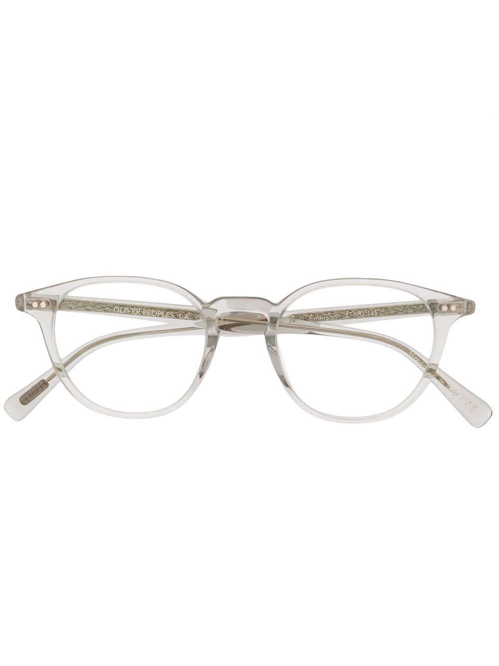 фото Oliver peoples очки в круглой оправе