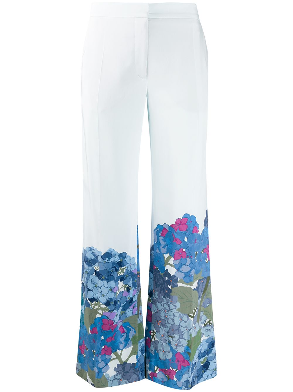 фото Valentino расклешенные брюки с принтом