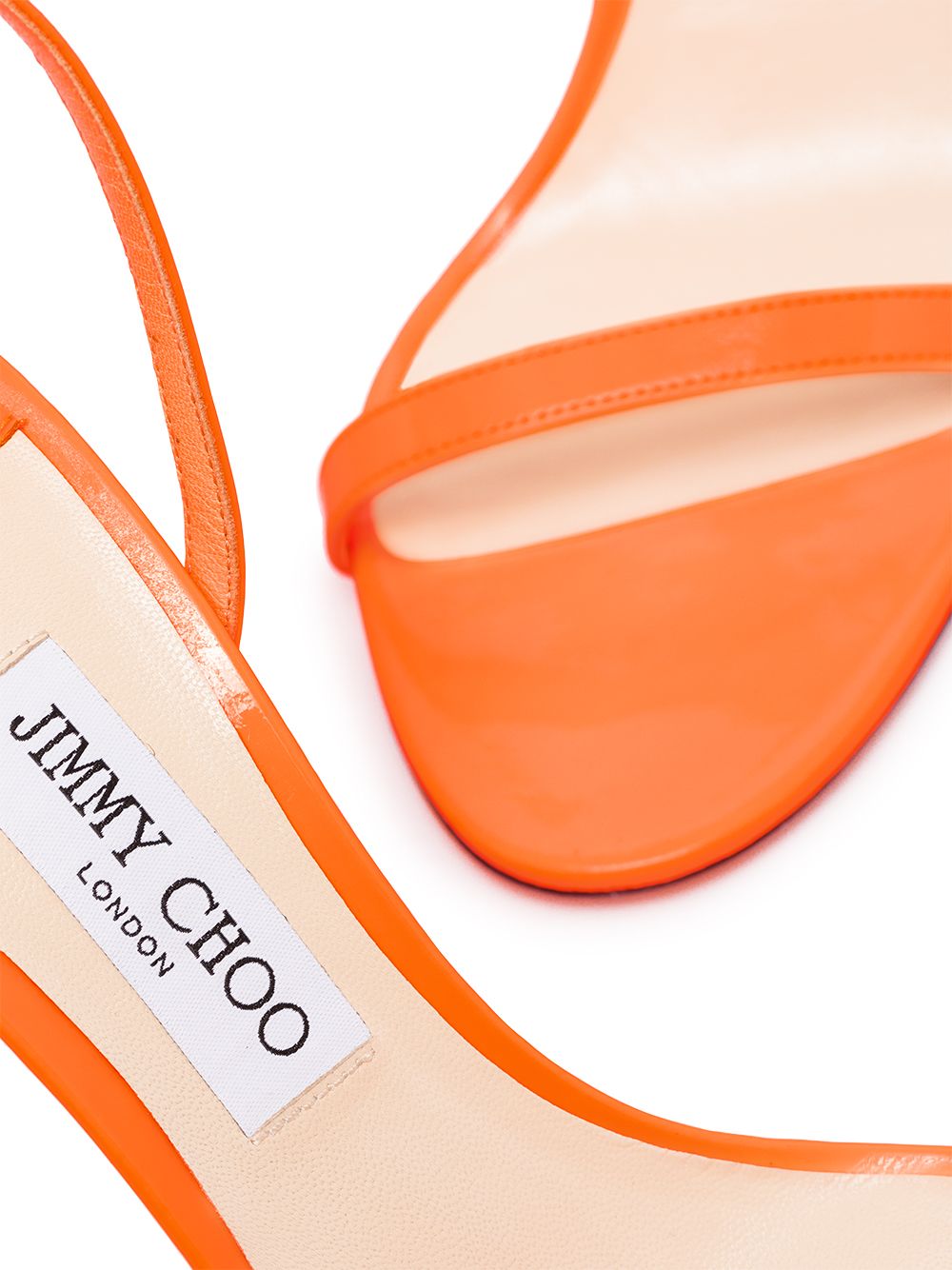 фото Jimmy choo лакированные босоножки minny 85