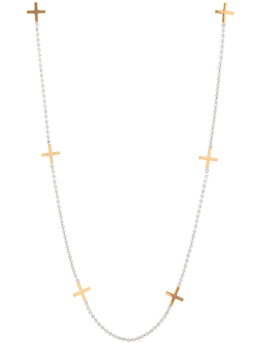 фото Le chic radical серьга linked cross