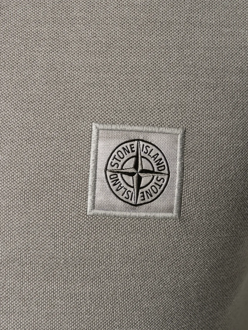 фото Stone island рубашка-поло с логотипом