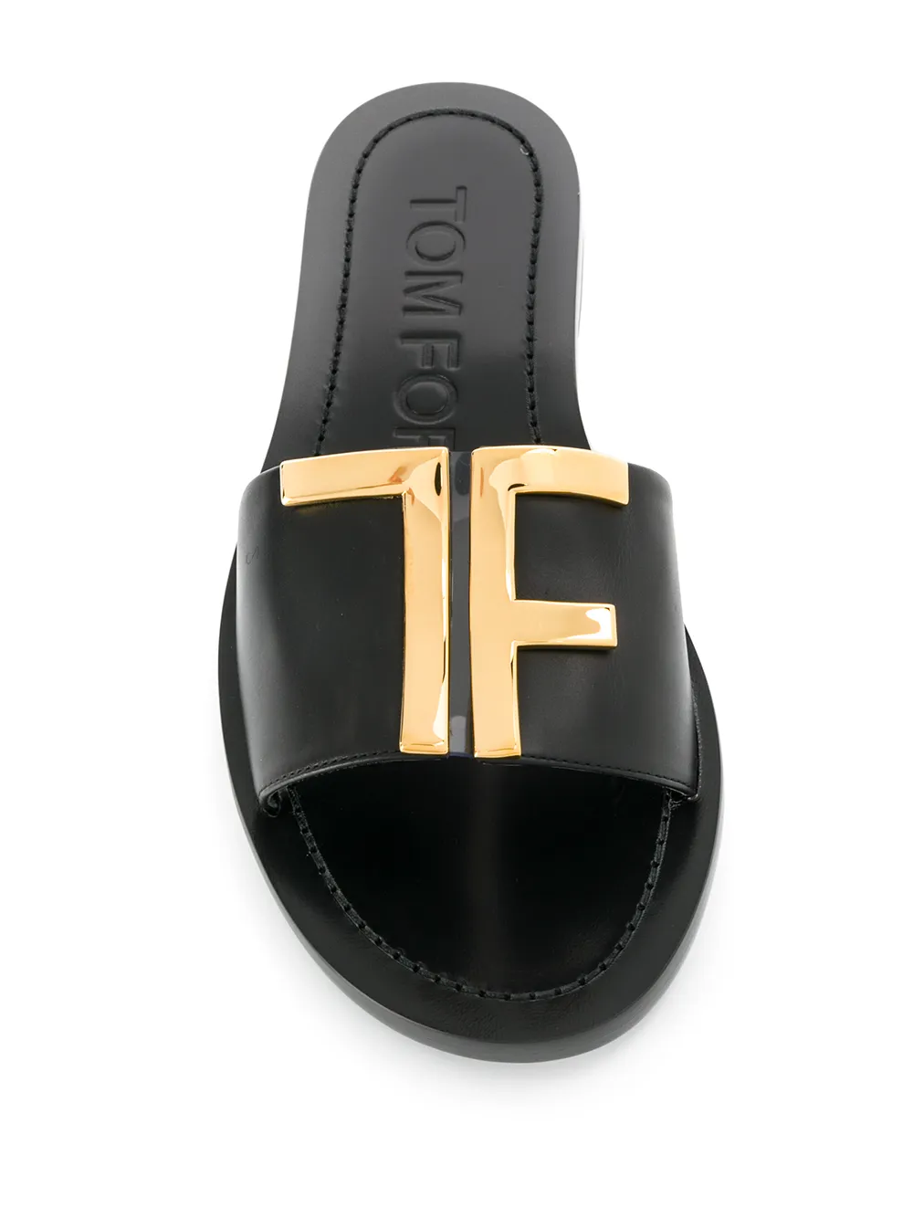 фото Tom ford шлепанцы с логотипом