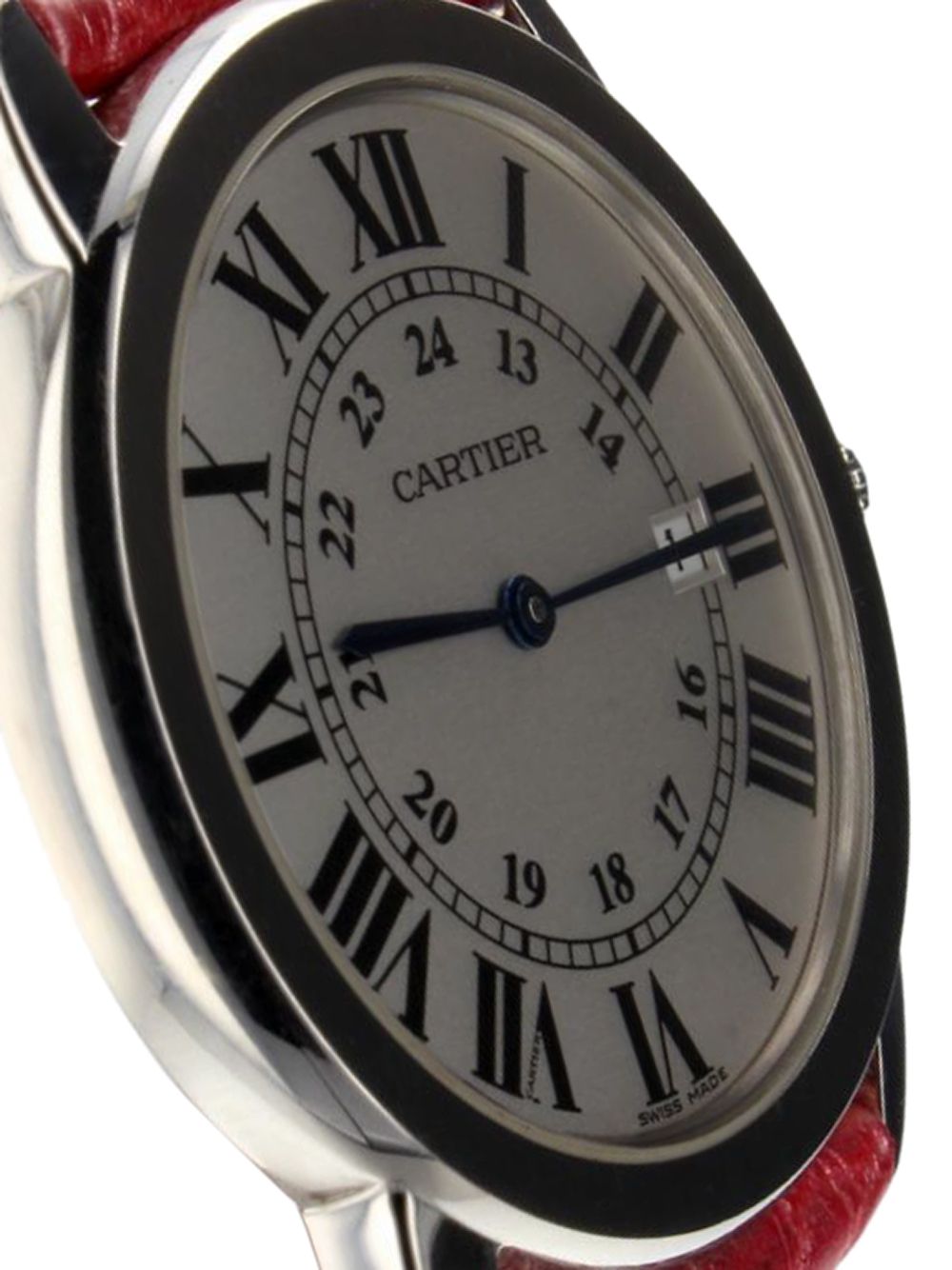 фото Cartier наручные часы ronde solo steel 36 мм 2010-го года