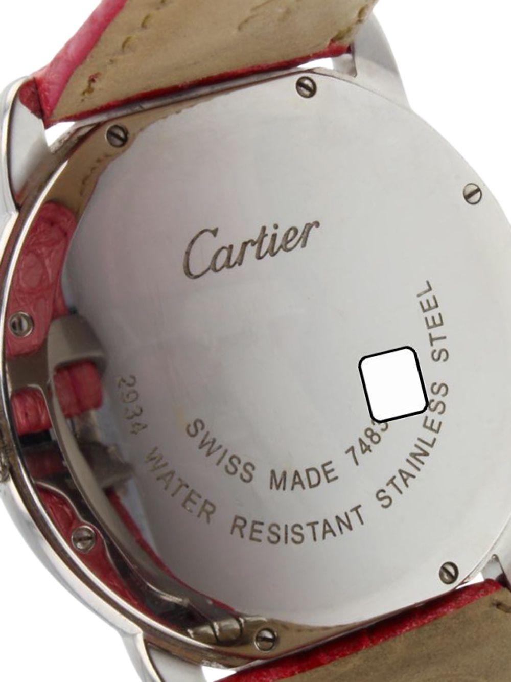 фото Cartier наручные часы ronde solo steel 36 мм 2010-го года