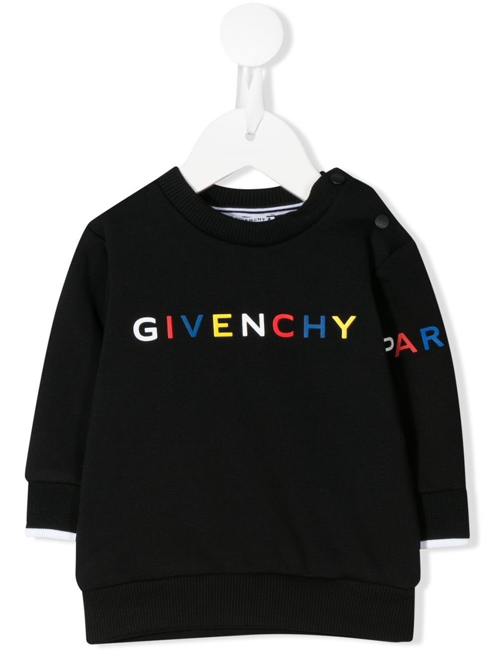 фото Givenchy kids толстовка свободного кроя с логотипом