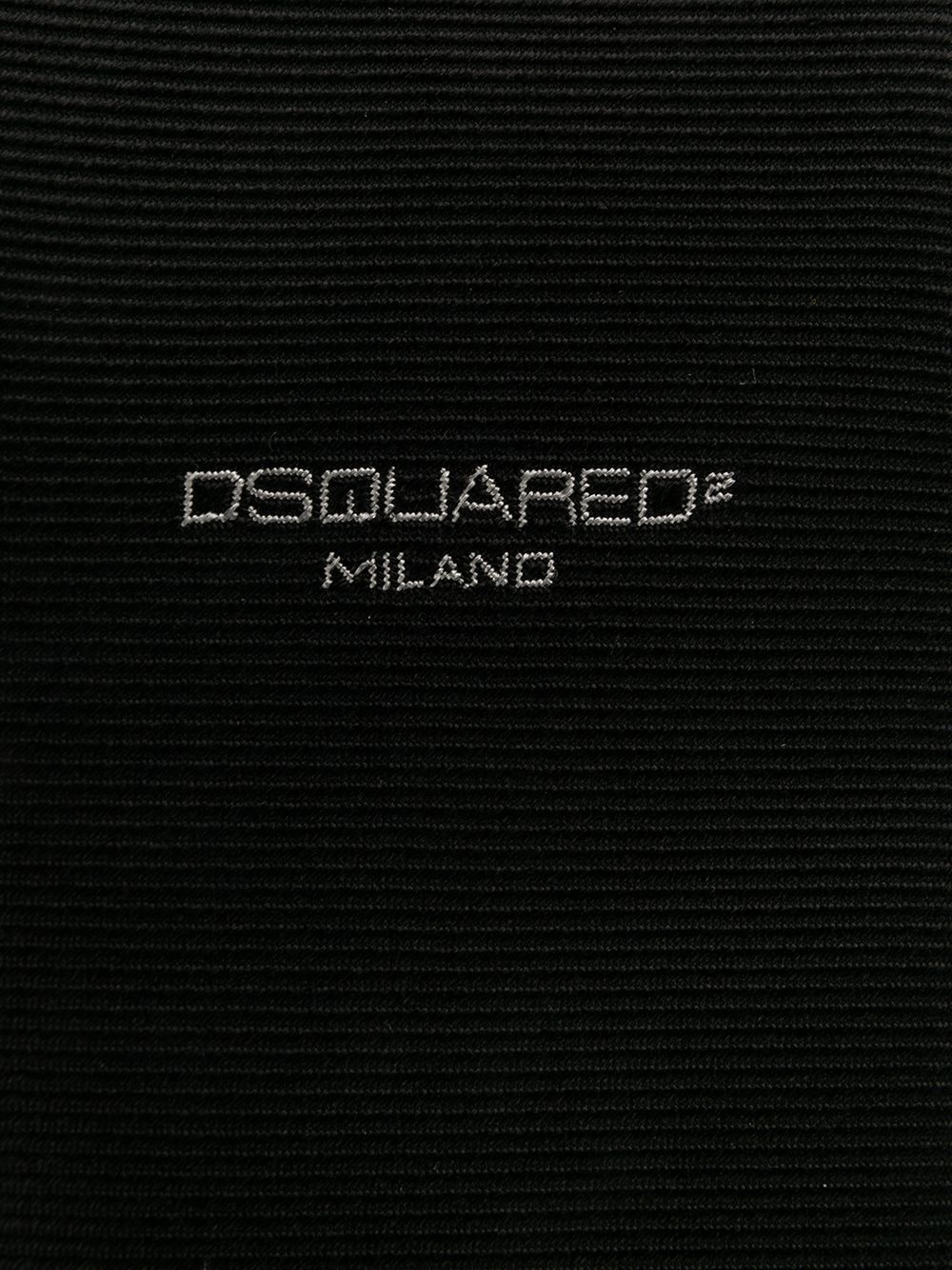 фото Dsquared2 однотонный галстук