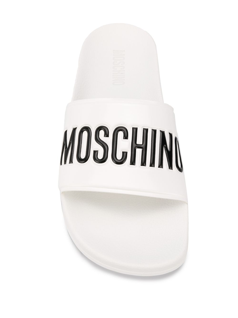 фото Moschino шлепанцы с логотипом