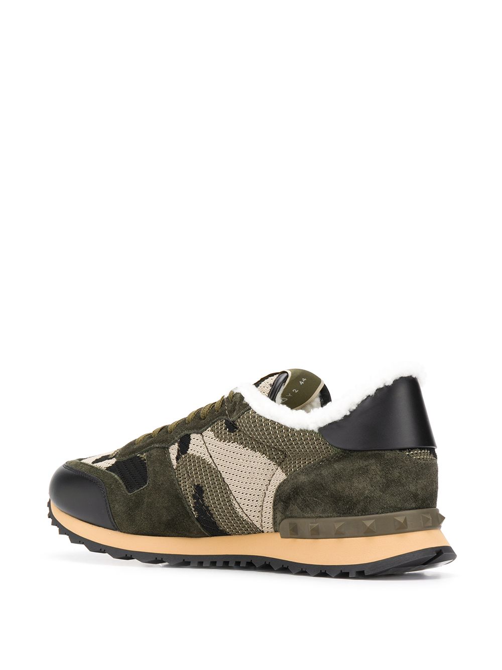 фото Valentino кроссовки valentino garavani camouflage rockrunner