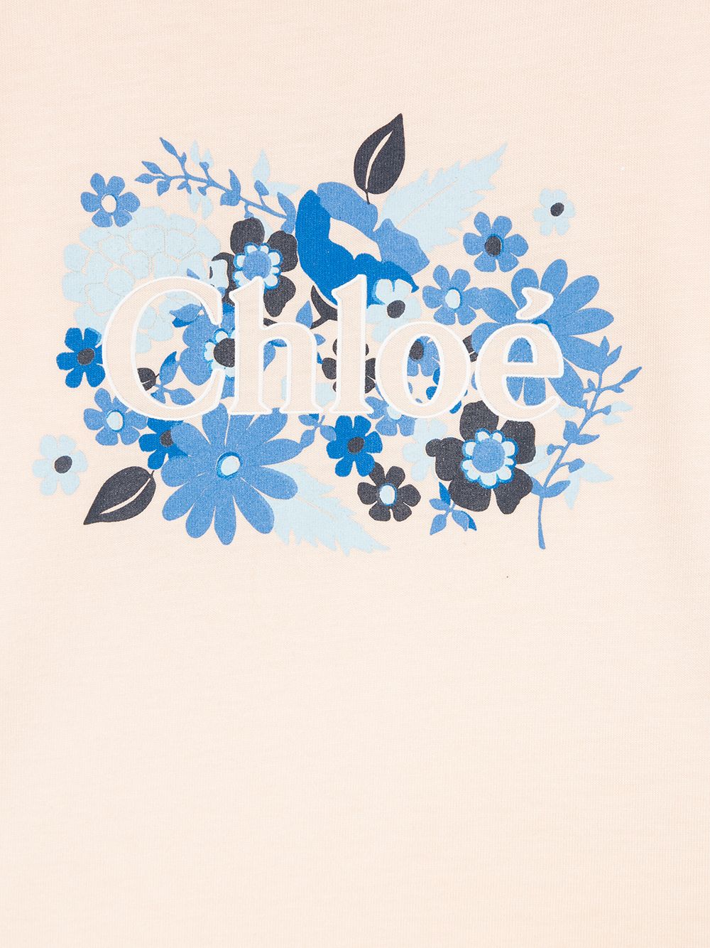 фото Chloé kids футболка с логотипом