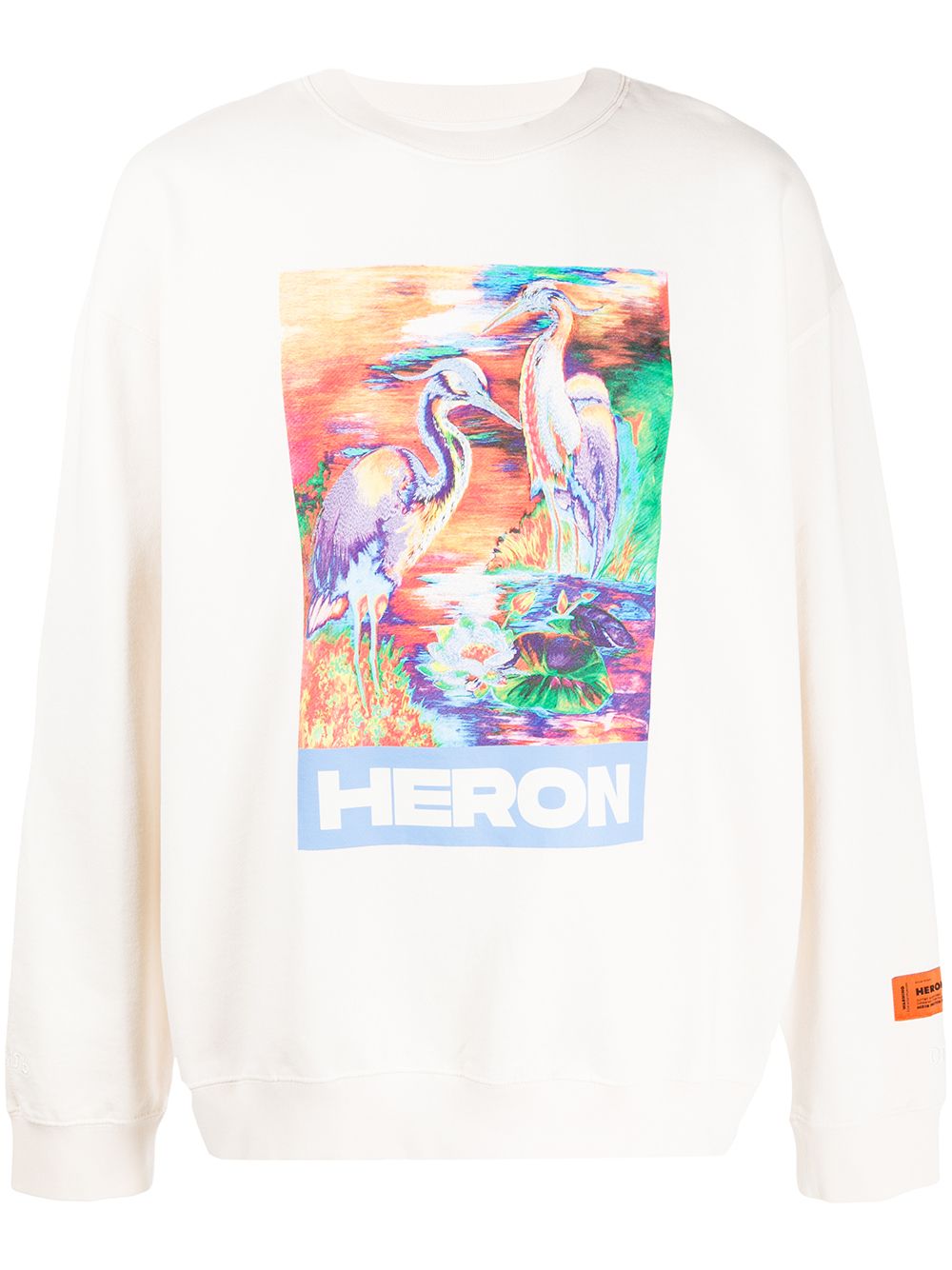 фото Heron preston толстовка с принтом