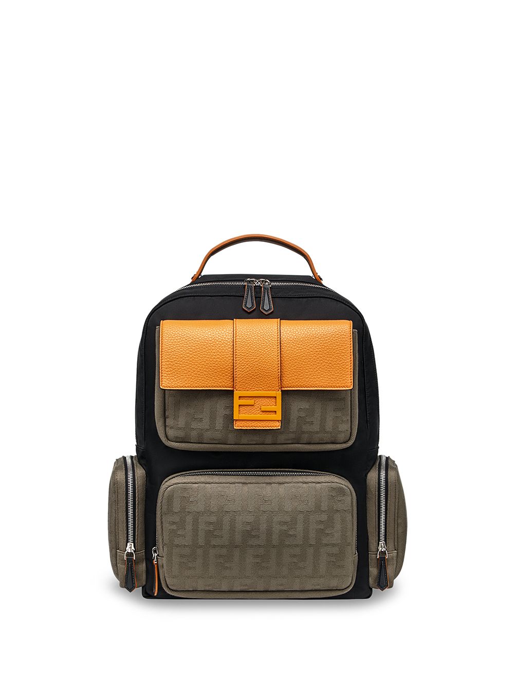 фото Fendi большой рюкзак с логотипом ff