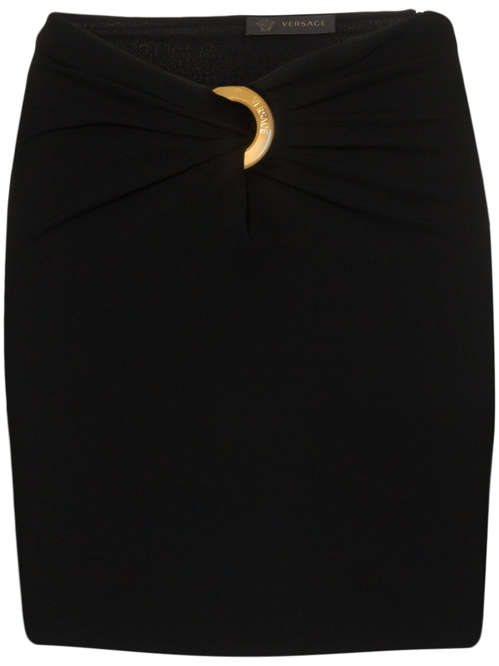 фото Versace юбка со сборками и логотипом