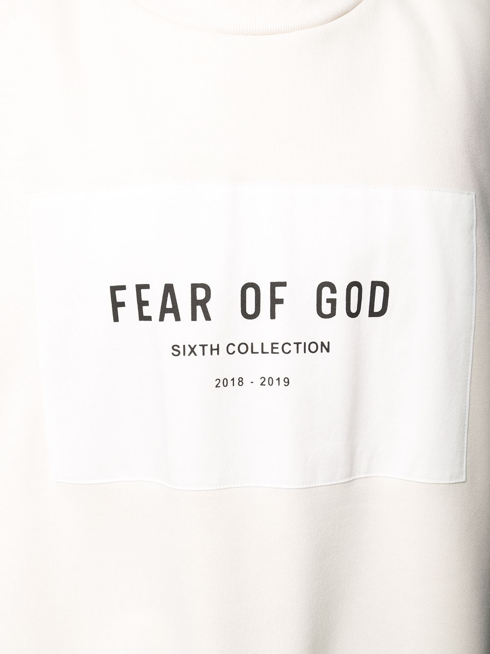 фото Fear of god толстовка с логотипом