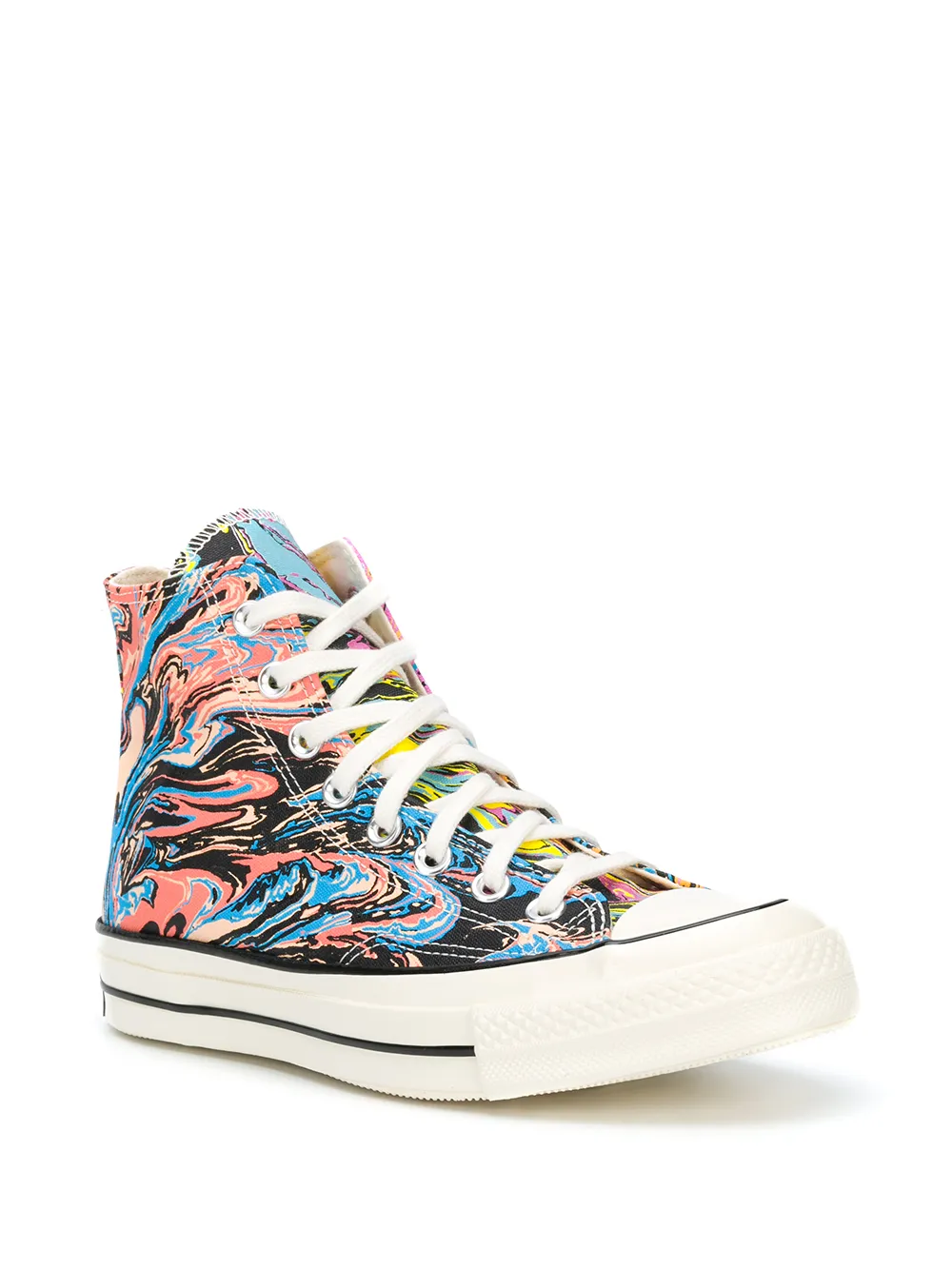 фото Converse высокие кеды marble chuck