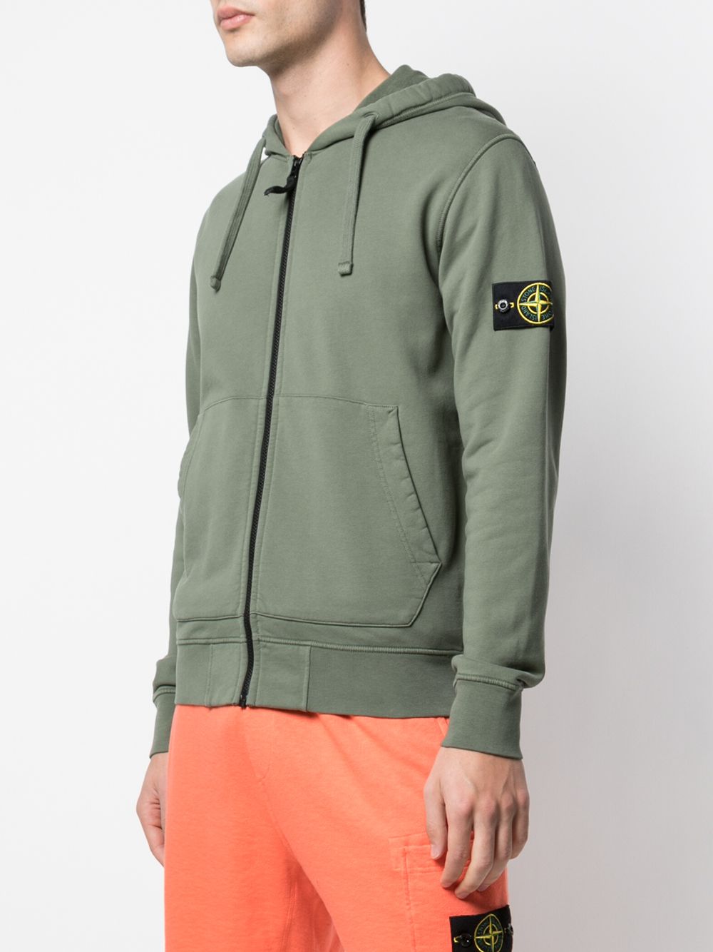 фото Stone island толстовка с капюшоном